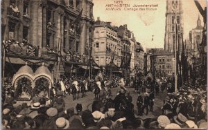 Belgium Antwerpen Juwelenstoet 1923 Praalwagens, Floats Antwerp Postcard C196