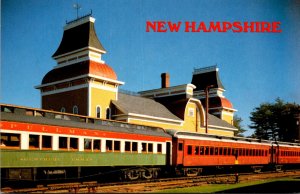 New Hampshire North Conway The North Conway Railroad Depot