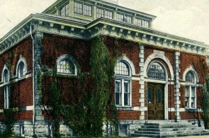 Circa 1905-10 Birchard Library in Fremont, Ohio Vintage Postcard P5
