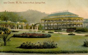 WV - Chester. Rock Spring Park. Scenic Railway