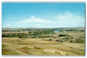 c1960's Gore Hill Electric City Panorama of Great Falls Montana MT Postcard