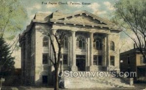 First Baptist Church - Parsons, Kansas KS  