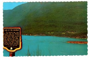Lake of the Shuswap Sign, British Columbia,