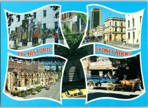 The Historic Rocks Area of Sydney Australia Postcard