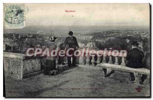 Postcard Old Meudon Terrace Panoramic view