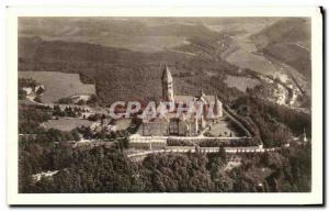 Old Postcard L & # 39Abbaye From Clervaux Vue Prize Luxembourg By Plane