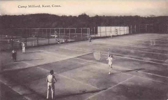 Connecticut Kent Camp Tennis Courts Gilford Artvue