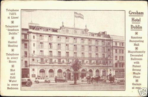 ireland, DUBLIN, Gresham Hotel (ca. 1930)