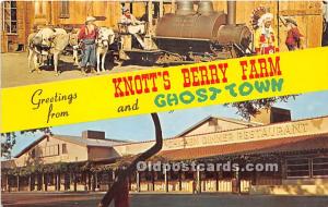 Old Betsy Knott's Berry Farm, Ghost Town, California, CA, USA 1967 