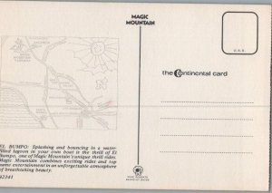 El Bumpo Magical Mountain Valencia Ca Continental Postcard-