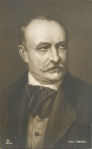 German author Friedrich Wilhelm Hackländer