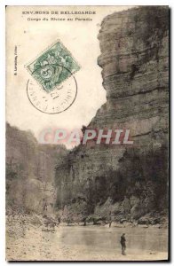 Old Postcard surroundings Bellegarde Gorge du Rhone in Paradise