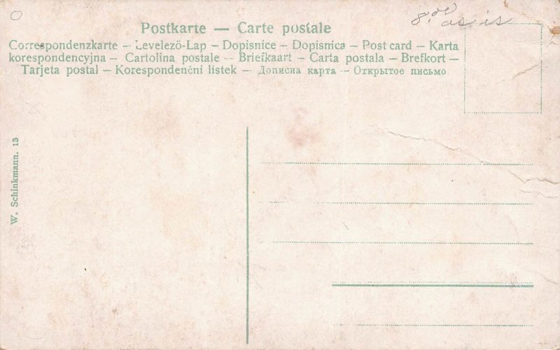 J78/ Interesting Postcard c1910 Buffalo Bill Wild West Show Native Indians 173