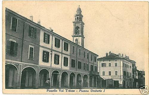 01051 VINTAGE POSTCARD: PLANELLO VAL TIDONE - PIACENZA-