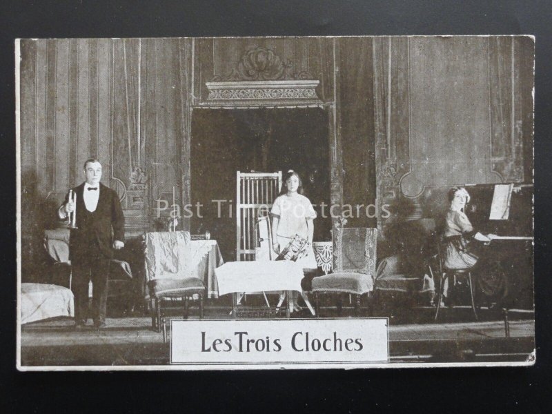 LES TROIS CLOCHES c1917 Postcard by J. Richardson of Wade Lane, Leeds