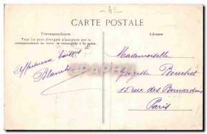 Old Postcard Mondoubleau The market place