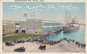 BOSTON, Massachusetts, 1910-1920s; Commonwealth Pier