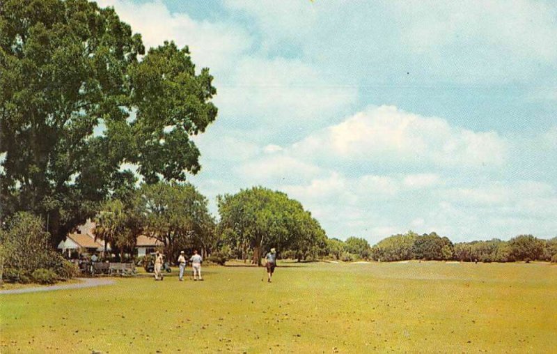 Retreat Plantation Georgia Sea Island Golf Course Vintage Postcard AA43819