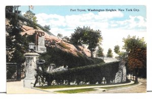 Fort Tryon, Washington Heights, New York City - Postcard