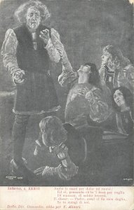 The Divine Comedy Italian poem by Dante Alighieri artist A. Magrini Inferno