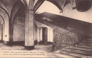 BF16300 cluny ecole des arts et metiers l escalier france front/back image