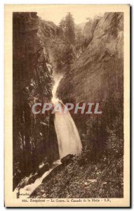 Old Postcard The Dauphine La Grave la Cascade Melje