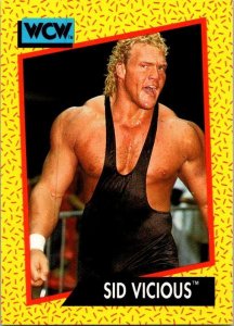 1991 WCW Wrestling Card Sid Vicious sk21122