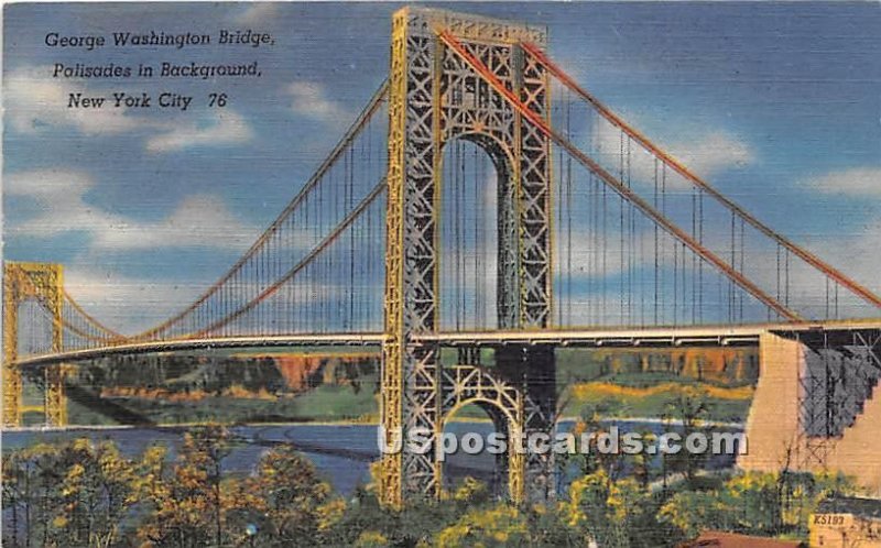 George Washington Bridge - New York City s, New York NY  