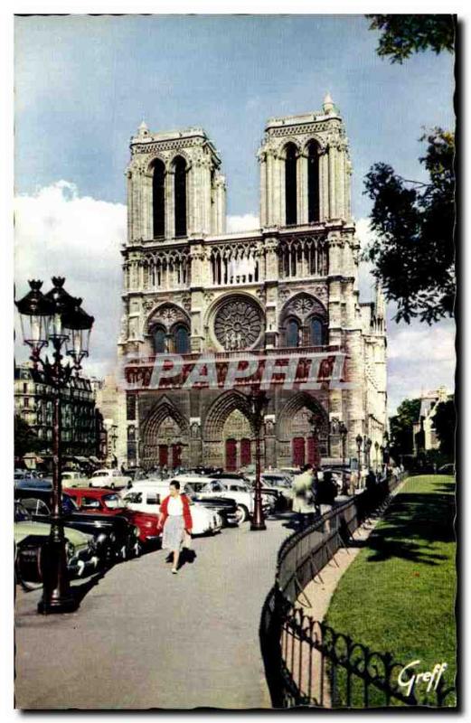 Paris Modern Postcard Notre Dame