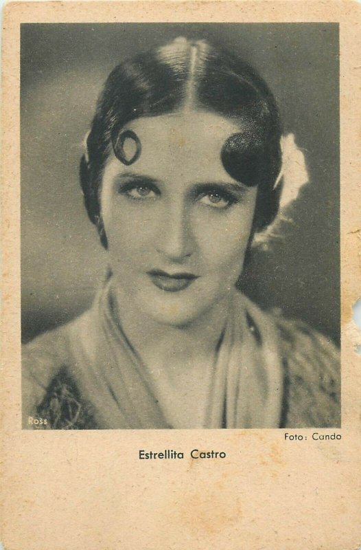 Actress Estrellita Castro