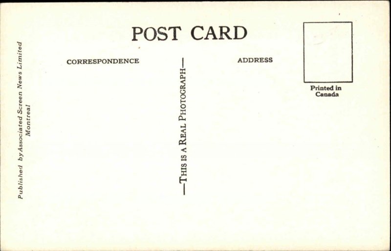 Kentville Nova Scotia Hotel Car RPPC Real Photo Vintage Postcard