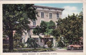 Florida Saint Petersburg Hotel Deermont 1939