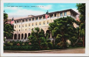 Hawaii The Army And Navy YMCA Honolulu T.H Vintage Postcard C178