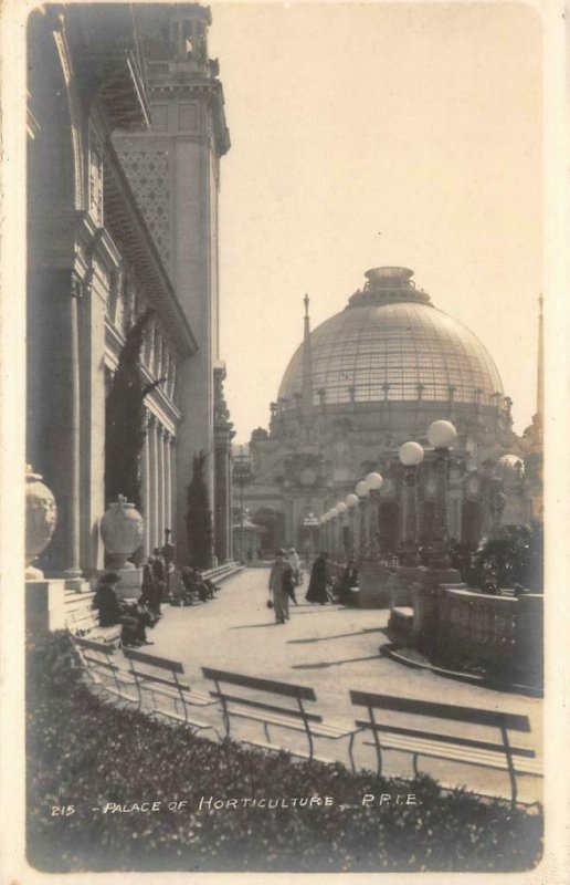 RPPC PALACE OF HORTICULTURE San Francisco, CA PPIE 1915 Vintage Photo Postcard