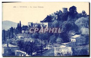 Postcard Old Hyeres Old Chateau