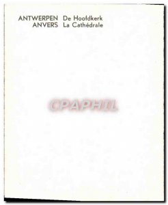 Modern Postcard The Cathedral Antwerp