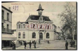 Old Postcard Bank Caisse d & # 39Epargne Graulhet