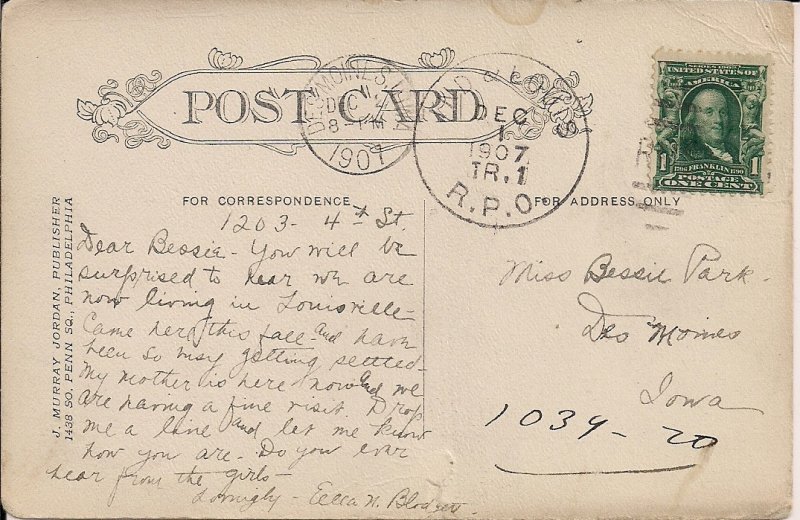 Louisville KY Steamers on Ohio River 1907 Boat, Steam Ship, Kentucky, Farm Wagon