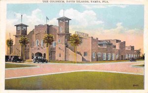 The Coliseum Davis Islands Tampa Florida 1932 postcard