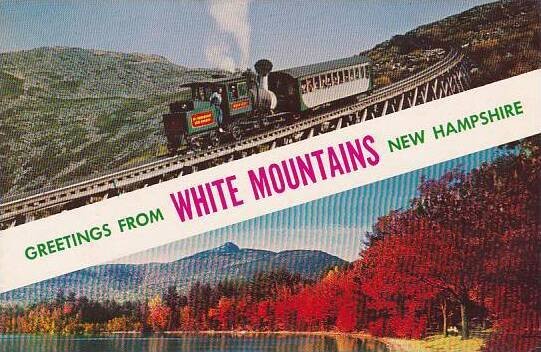 New Hampshire White Mountain Greetings From White Mountains