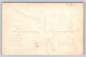 RPPC  Romantic Couple Horse and Buggy Ride   Postcard