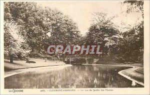 Old Postcard Clermont Ferrand Lake Jardin des Plantes