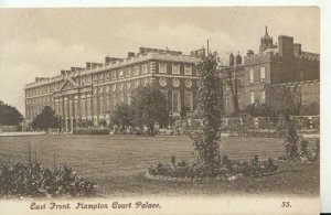 Middlesex Postcard - East Front - Hampton Court Palace - Ref TZ10135