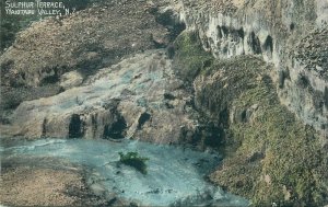 WAIOTAPU VALLEY, New Zealand sulphur terrace