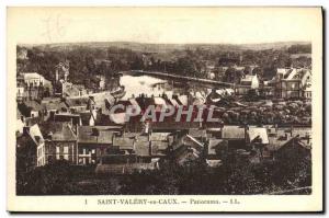 Old Postcard St Valery en Caux Panorama