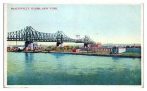 Early 1900s Blackwell's Island, New York City Postcard