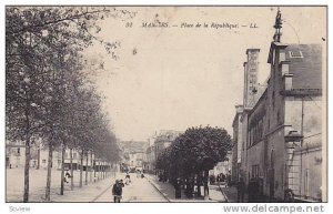 Place De La Republique, Mamers (Sarthe), France, 1900-1910s