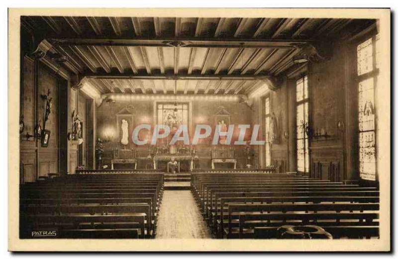 Old Postcard Paris Ecole Massillon Quai des Celestins Chapel