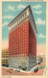 Vintage Postcard 1949 Statler Hotel St. Louis MO Missouri Pub. W.C. Persons