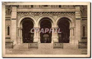 Old Postcard The Small Tables Of Paris Basilica of the sacred Heart of Montma...